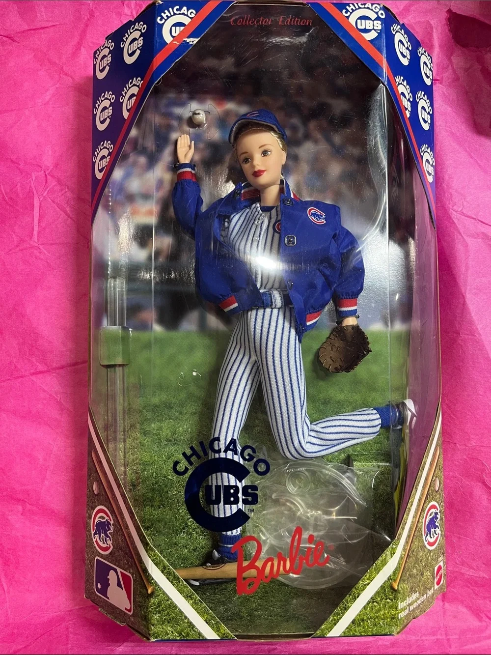 1999 Chicago Cubs Collector Edition Barbie doll by Mattel NRFB